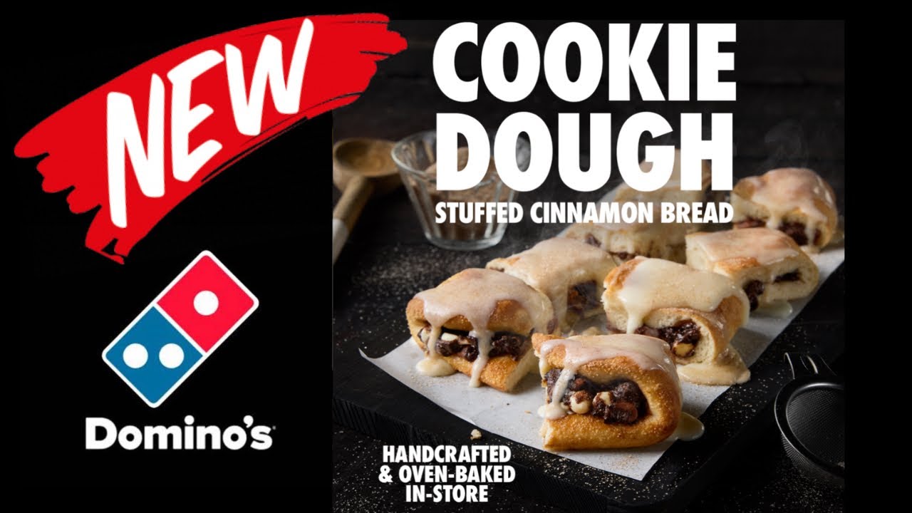 Checkout Basket Domino’s Cookie Dough Stuffed Cinnamon Bread - YouTube
