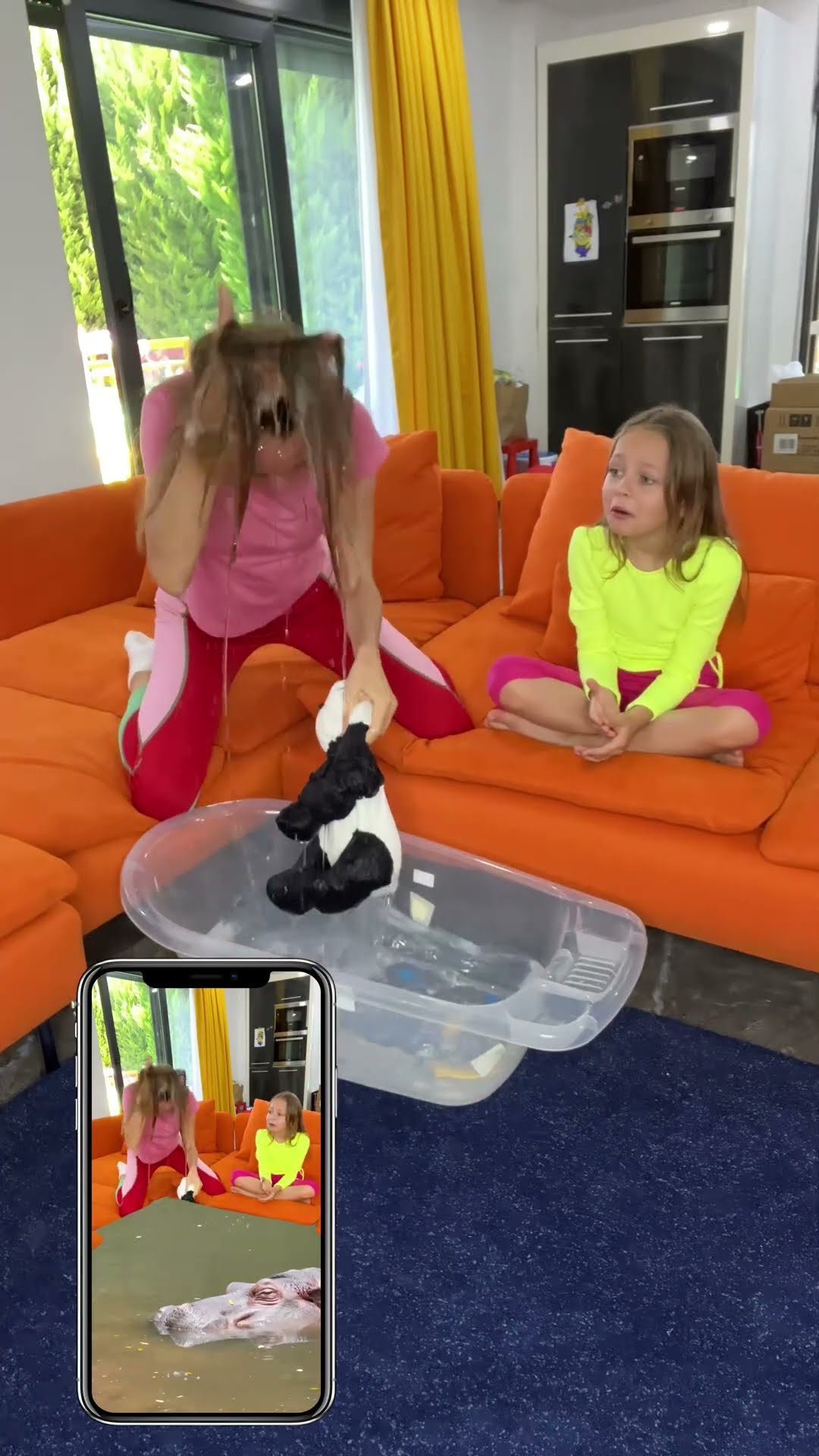 She just wanted to save the baby toy #shorts Tutorial by Anya Kova