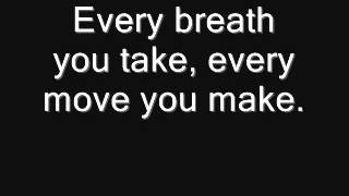 James Arthur - Every breath you take lyrics chords