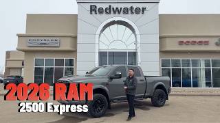 New 2026 Rig Ready Ram 2500 Express: The Budget-Friendly Diesel Build at Redwater Dodge