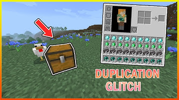 SIMPLE DUPLICATION GLITCH FOR Minecraft Bedrock Edition 1.18 (PC,PLAYSTATION SWITCH,XBOX AND MOBILE)