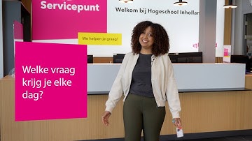 Wat er allemaal gebeurt bij de Servicepunten van Hogeschool Inholland