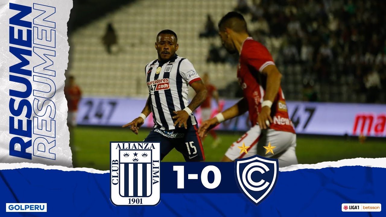 Cienciano vs. alianza lima