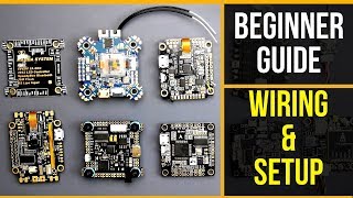 FPV Beginner Guide P1 // HOW TO WIRE FLIGHT CONTROLLER GUIDE 2019