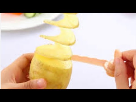 How to Make Tornado/Spiral Potato, Chips, or Curly Fries by Omcan Inc. 