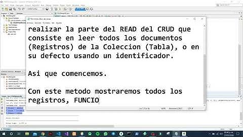 (READ) CRUD MongoDB en Java usando Apache NetBeans