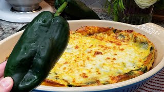 CHILE RELLENO CASSEROLE | Easy Recipe For Baked Chile Relleno Casserole