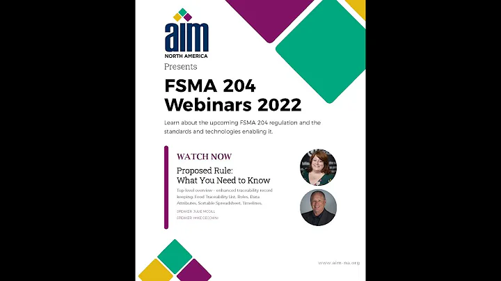 FSMA 204 Proposed Rule What You Need to Know