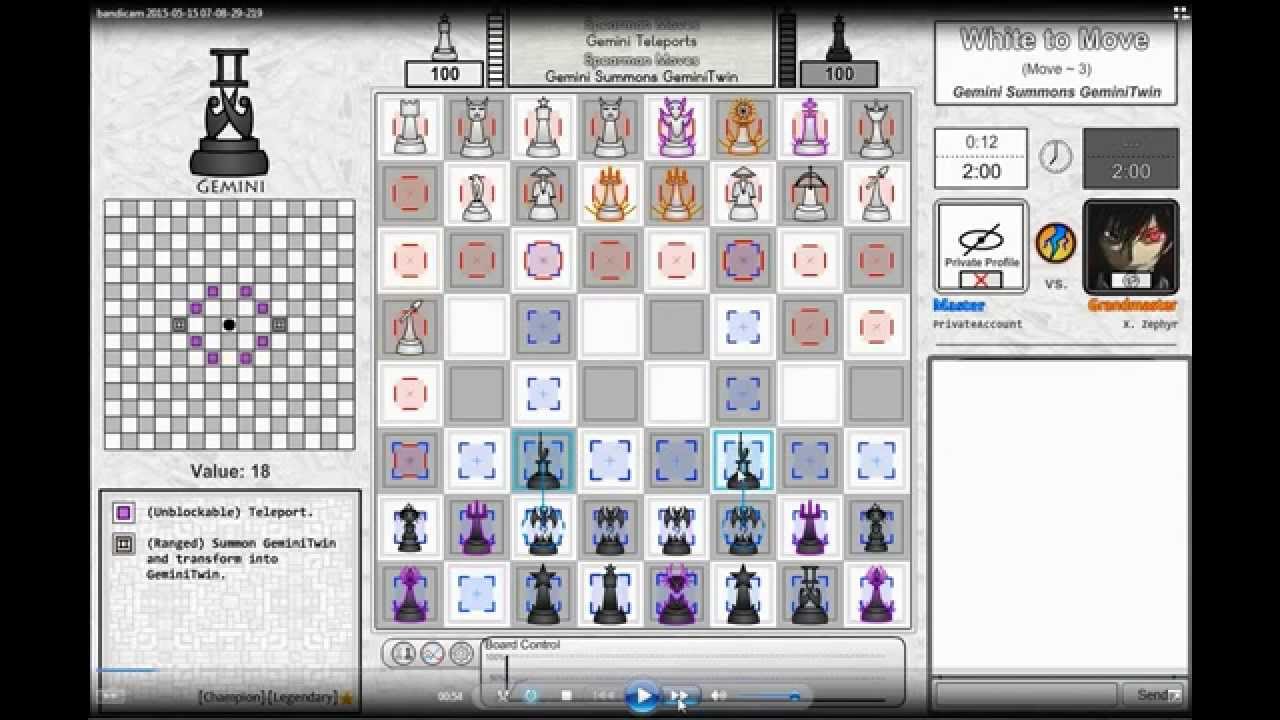 chess evolved online gm