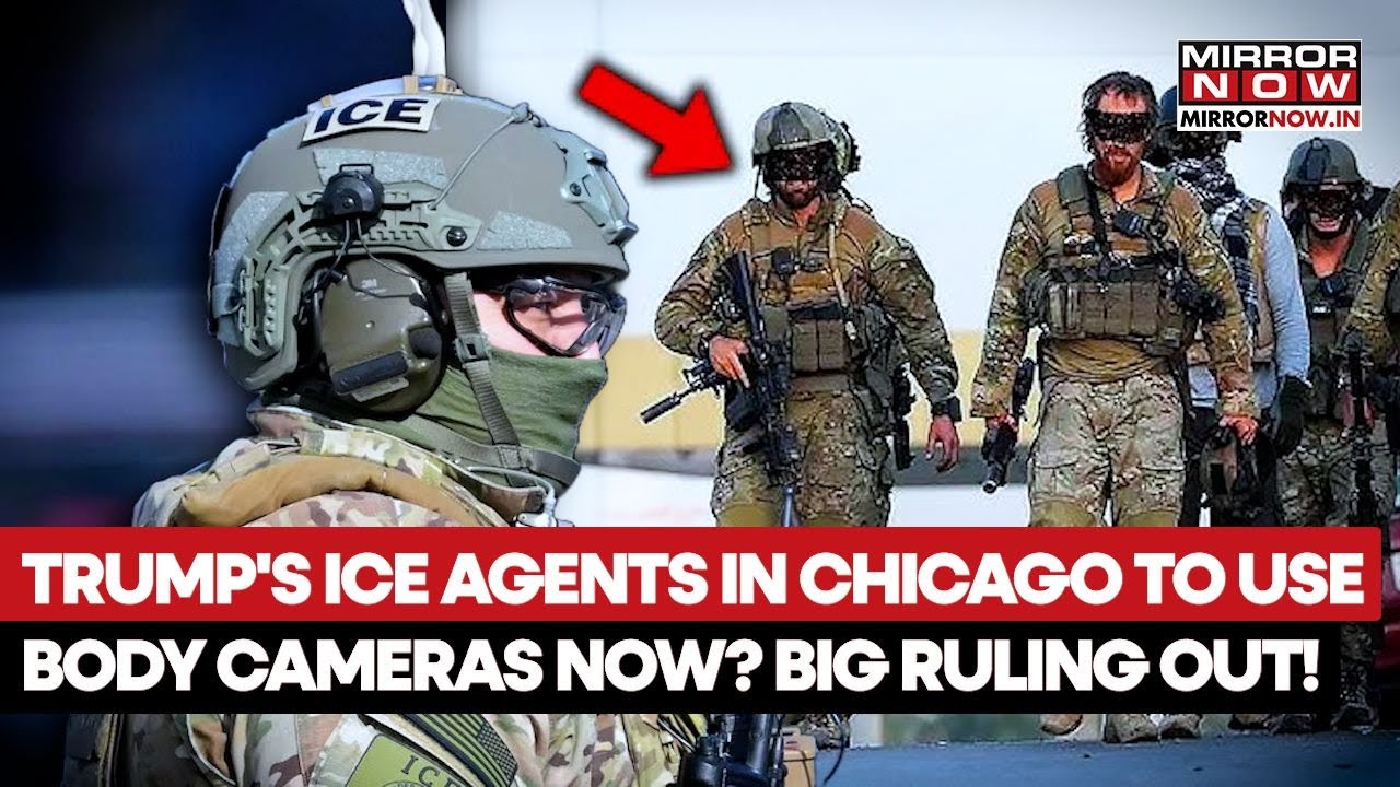 Агенты иммиграционной и таможенной полиции Трампа в Чикаго теперь будут использовать нательные ка...