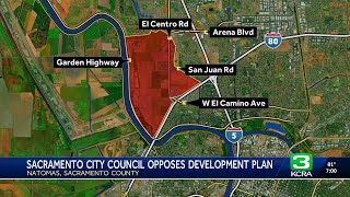 Sacramento City Council opposes Upper Westside development plan