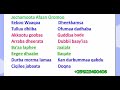 Jechoota Irraa Hima Ijaaruu Kutaa 2ffaa Learn Afaan Oromoo Amharic English Letters Jechoota Irraa Hima Ijaaruu Kutaa 2ffaa Learn Afaan Oromoo Amharic English Letters