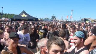 Darkest Hour Mosh Pit - Mayhem Fest 2014