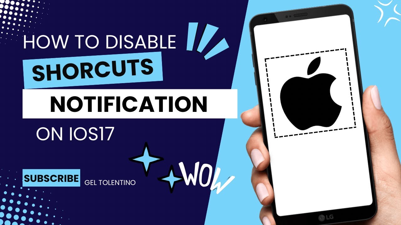 HOW TO DISABLE SHORTCUTS NOTIFICATIONS IOS 17 (2024) | STEP BY STEP TUTORIAL | QUICK GUIDE