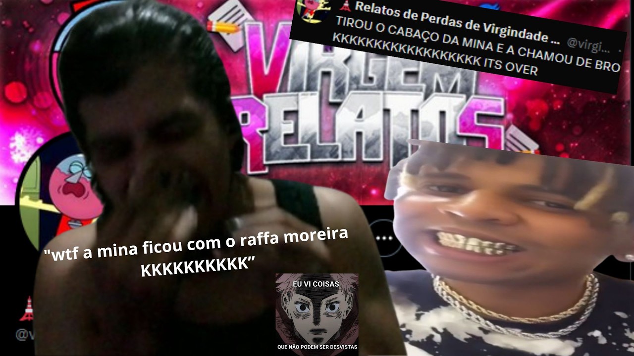 um VIRGEM de 17 anos lendo relatos de PERDA de VIRGINDADE