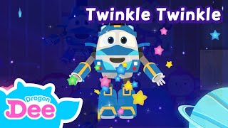 Twinkle Twinkle Little Star Nursery Rhymes From Mother Goose Kids Song With Dragon Dee