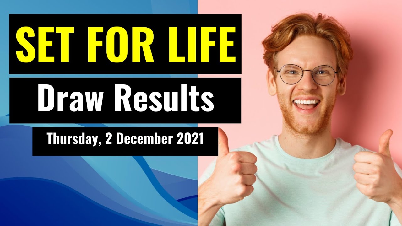 Set for Life Lotto draw results from Thursday, 2 December 2021 YouTube Set for Life Lotto draw results from Thursday, 2 December 2021 YouTube