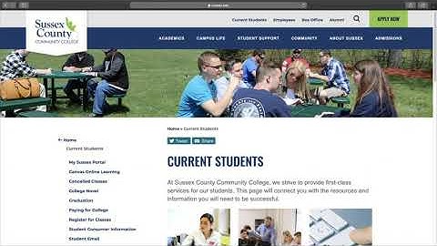 SCCC Advising and Counseling - How to login to Canvas