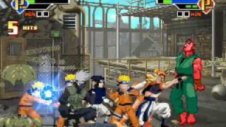 MUGEN Survival 02-Sasuke and Gogeta