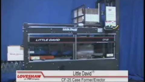 CF-25 Automatic Case Erector Video.wmv