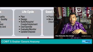 COBIT-5 #5: Enabler Generic Anatomy (Prof. Richardus Eko Indrajit)