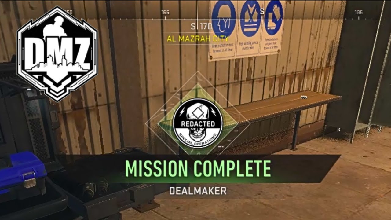 DMZ DEALMAKER MISSION YouTube