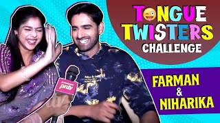 Tongue Twister Challenge Ft Farman Haider Niharika Chouksey Aaina Pressnews Tv
