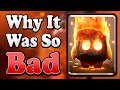Why fire spirits had to be removed from clash royale