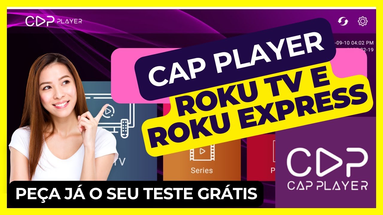 Como Instalar o Cap Player na Roku TV e Roku Express