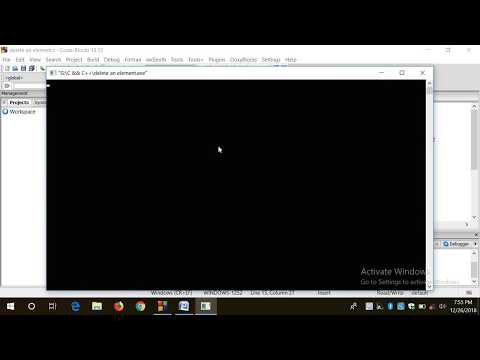 delete an element of array in c(Bangla) | ডিলিট করা