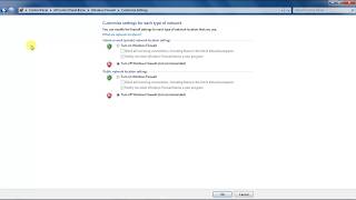 How to enable firewall in windows 7