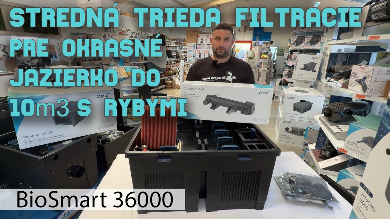 Biosmart 36000, jazierkový filter, Oase, 56641