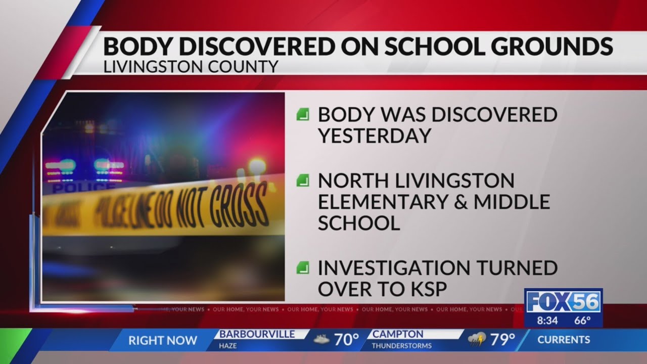 Body found outside Livingston County school - YouTube