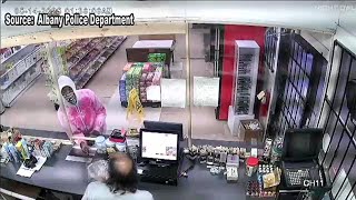 Albany Police searching for suspect in armed robbery