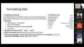 Introduction to LaTeX using Overleaf