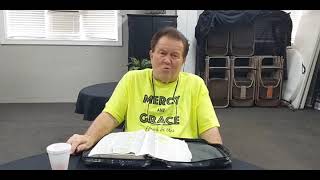 Pastor Dean ministering on Abraham