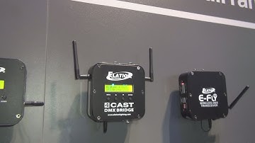 Elation Professional eNode2 POE, EZ Kling, 4Cast DMX Bridge, e-Fly and eNode 4