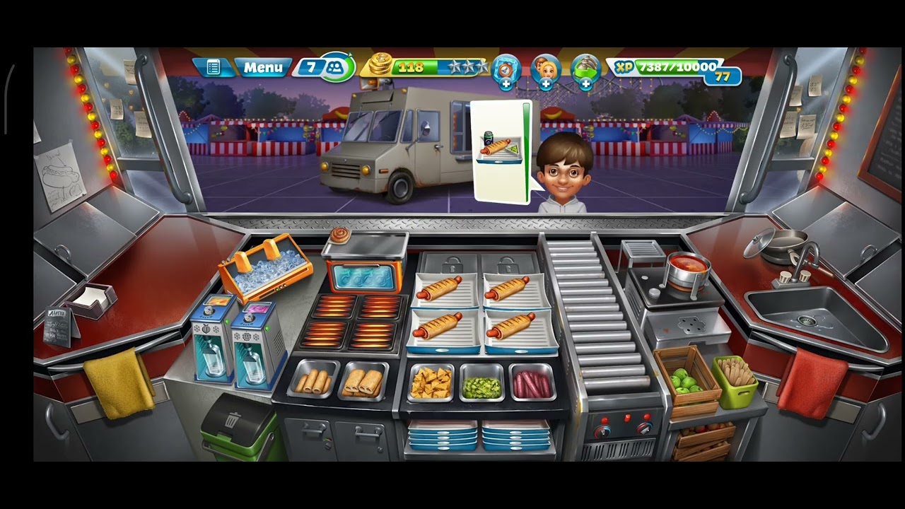Cooking Fever Crazy Dog's Carnival 6