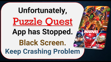 How To Fix Unfortunately, Puzzle Quest App has stopped | Keeps Crashing Problem in Android