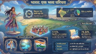 भारत का भूगोल: जनसांख्यिकी और परिचय।।indiangeography।।general knowledge।। factsandtheory।।