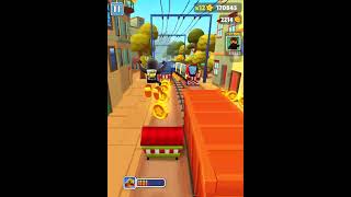 Subway surfers ( bro i just started playing this game an hour ago )