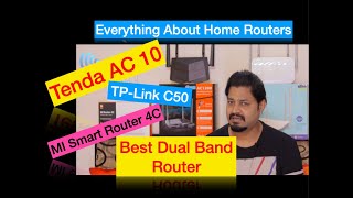 Tenda AC10 | TP Link C50 | MI 4C | Best DualBand Routers | In Hindi by Urmil Arya | Tech100