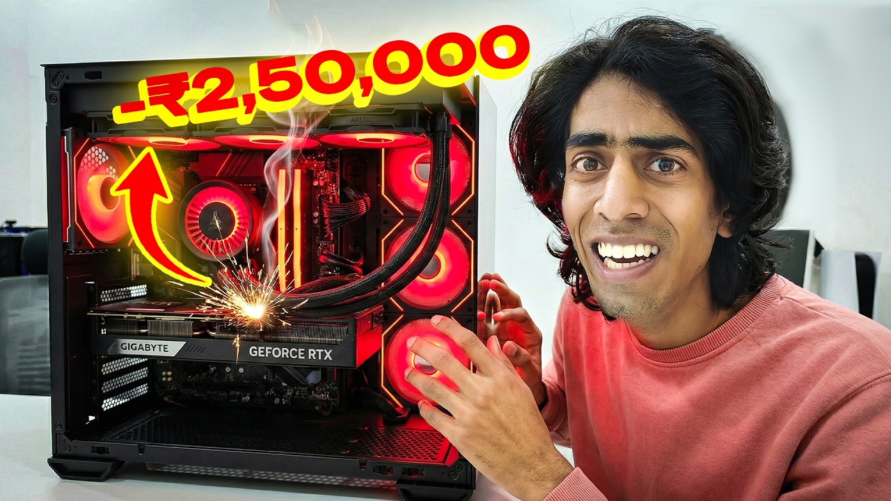 Computer Build Fail First Ever PC Build Gone Wrong! - YouTube