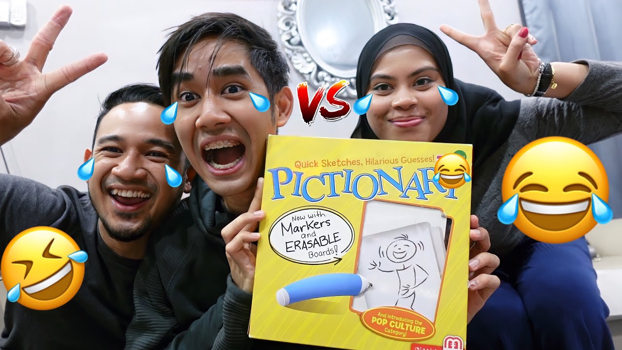 AQIL AKIDDOS VS ATIF SHUHADA 😂 PERMAINAN TEKA LUKISAN 🤣