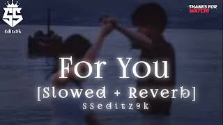 FOR YOU [Slowed + Reverb] || By - Ravneet Singh || Valentine's special song❤️ || @SSeditz9k731 ||