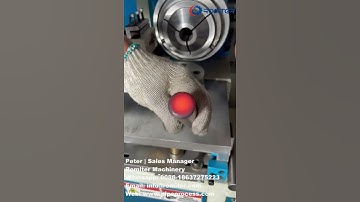 Automatic Steel Pipe Head Heating Closing Machine