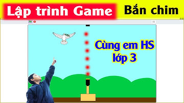 Lập trình game bắn chim bằng Scratch cùng em học sinh lớp 3 | Trại Huấn Luyện Coder iif