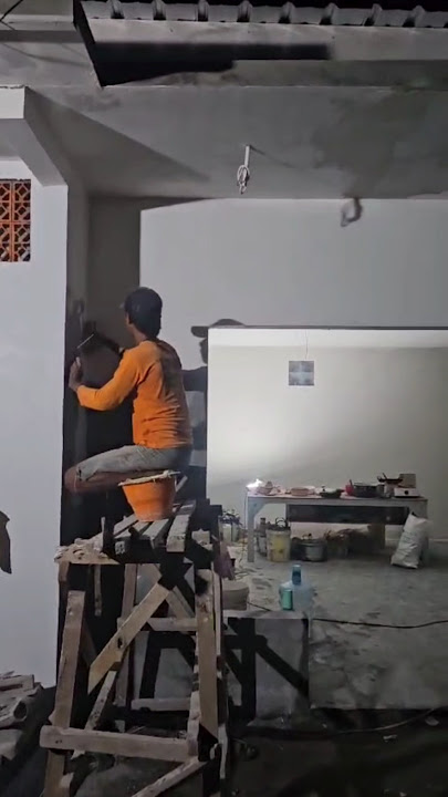 Lembur terus kejar target #lembur #office #proyek #cat #teamwork #manualwork #finishing #latenight