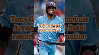 Tony Gwynn Jr. on Luis Arraezs unique hotel room batting practice routine
Batting practice … in a hotel room? It’s part of the ‘routine’ for Luis Arraez, baseball’s most unique hitter. Tony Gwynn Jr. discussed that and more on a recent edition of Phillies Extra.
Watch the full conversation: https://www.inquirer.com/phillies/phillies-extra-tony-gwynn-jr-interview-gameday-central-20260813.html?utm_campaign=edit_youtube_traffic&int_promo=newsroom
If you value this work, please consider subscribing to the Philadelphia Inquirer ►► http://www.inquirer.com/youtube
More from Philadelphia Inquirer Video:
Watch all of our videos here: http://www.inquirer.com/video
Facebook: https://www.facebook.com/philadelphia...
Instagram: https://www.instagram.com/phillyinquirer Tony Gwynn Jr. on Luis Arraezs unique hotel room batting practice routine