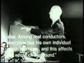 Capture de la vidéo Wilhelm Furtwängler Documentary 4/4